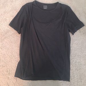 Zara “double shirted” tee
